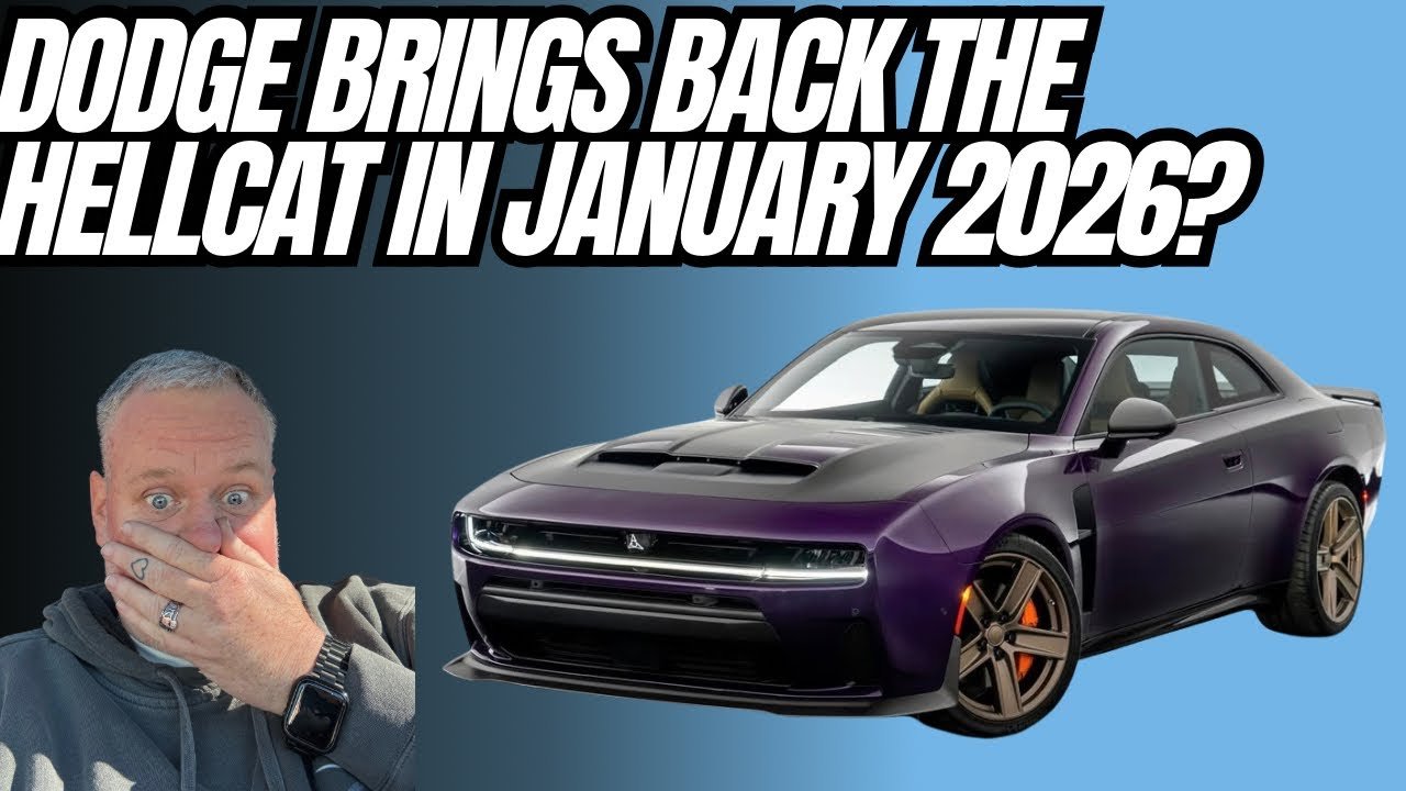 Dodge Charger Hellcat Return In January 2026? Horse Power Wars Are Back!