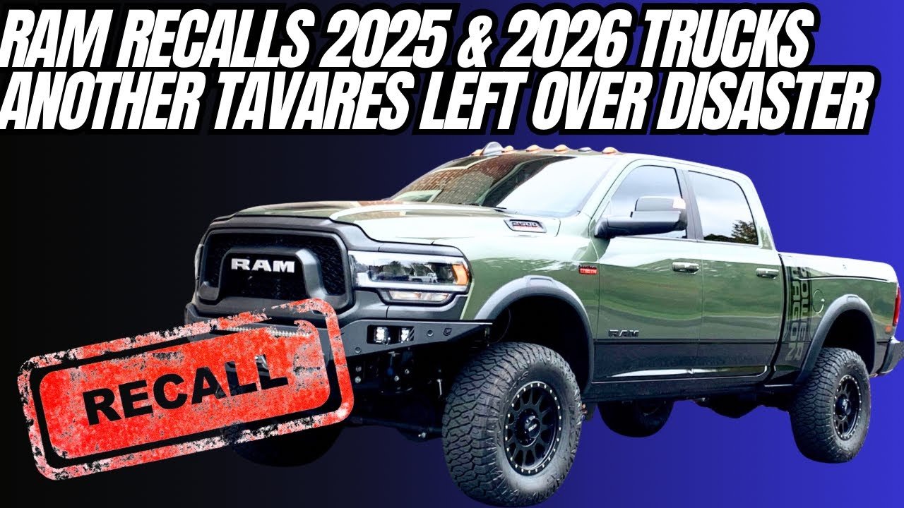 Stellantis Recalls Over 70,000 Ram Trucks For Instrument Cluster Failures