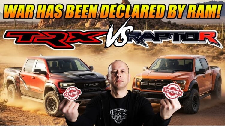 RAM TRX JUST DECLARED WAR ON FORD RAPTOR R! COMPARISON