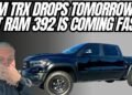 Ram TRX Drops January 1, But Ram 392 Drops…….