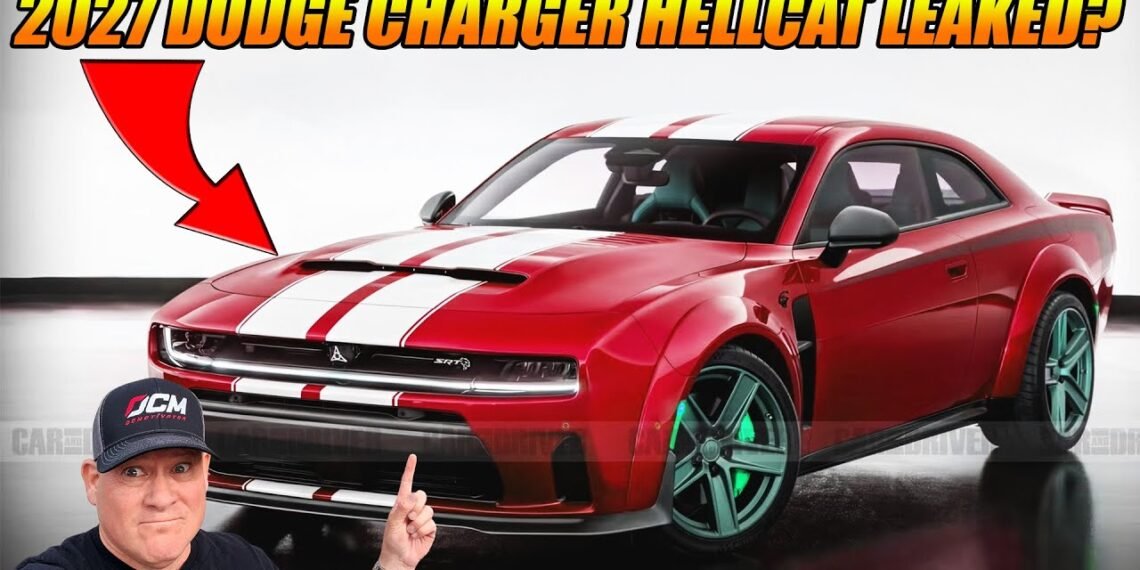 2027 DODGE CHARGER HELLCAT LEAKED? THIS IS GETTING CRAZY